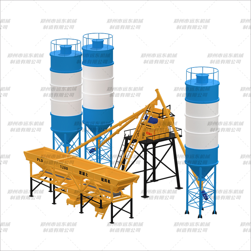 HZS35简易站(750+3仓)(图4) HZS35简易站(750+3仓)(图4)