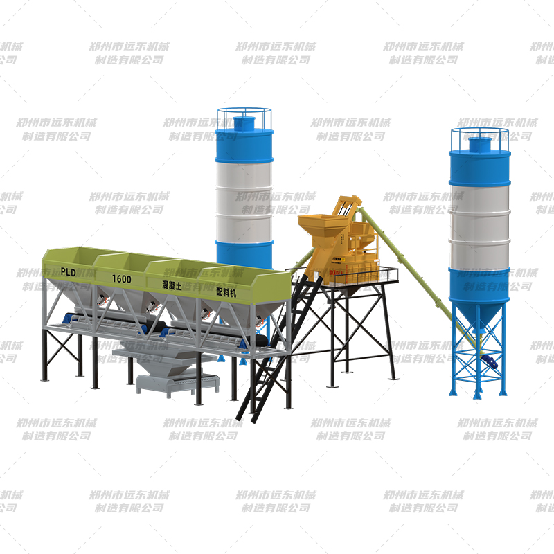 HZS50简易站(1000+4仓)(图1) HZS50简易站(1000+4仓)(图1)