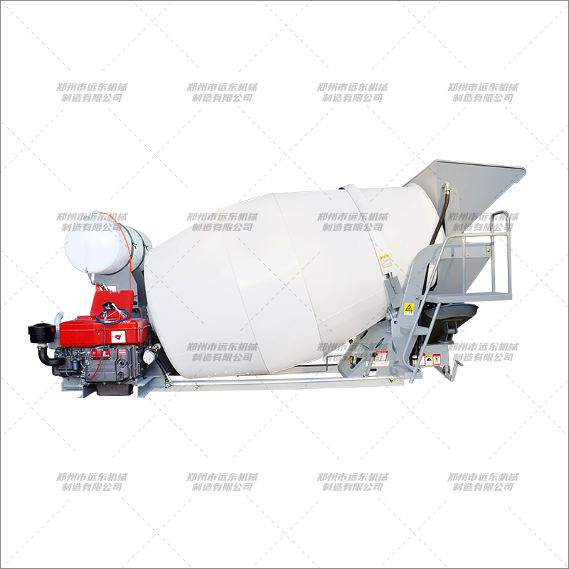 6m³混凝土搅拌罐(图1) 6m³混凝土搅拌罐(图1)