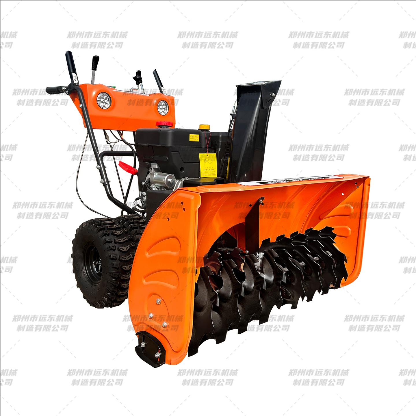 1000双轮手推式抛雪机(图1)